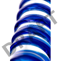 Двусторонний фаллоимитатор Sexus Glass, стекло, прозрачный, 22 см
