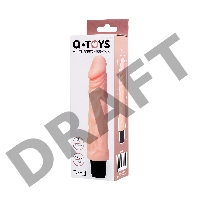 Реалистичный вибратор A-Toys by TOYFA Tond, TPE, телесный, 20,5 см