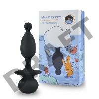Вибратор черный MAGIC BUNNY