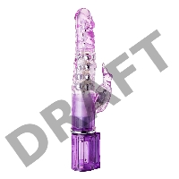 Вибратор с клиторальным стимулятором TOYFA A-Toys High-Tech fantasy, TPE, фиолетовый, 26,5 см