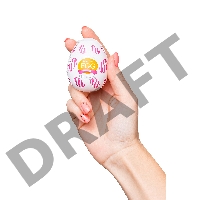 Нереалистичный мастурбатор TENGA Wonder Curl, TPE, белый, 6,1 см