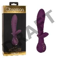 Универсальный вибратор для вагинального и анального сека OBSESSION LOVER
