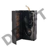 Стимулятор точки G WANAME D-SPLASH Cascade, силикон, черный, 15 см