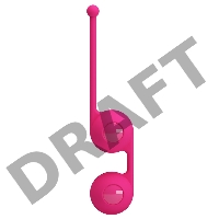 PrettyLove Kegel Tighten Up III, вагинальные шарики на сцепке