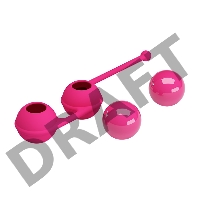 PrettyLove Kegel Tighten Up III, вагинальные шарики на сцепке