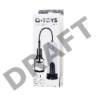 Помпа для пениса TOYFA A-Toys, PVC, чёрный, 20,5 см