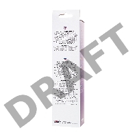 Двусторонний фаллоимитатор A-Toys by TOYFA Tanza, TPE, фиолетовый, 27,5 см
