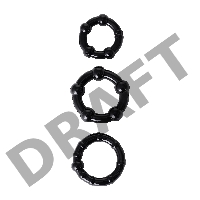 Помпа для пениса TOYFA A-Toys, PVC, чёрный, 20,5 см