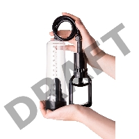 Помпа для пениса TOYFA A-Toys, PVC, чёрный, 20,5 см