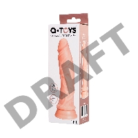 Реалистичный фаллоимитатор TOYFA  A-Toys Nill, TPE, телесный, 19 см