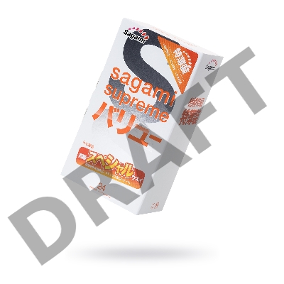 Презервативы латексные Sagami Xtreme №24, 19 см