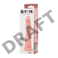 Реалистичный фаллоимитатор A-Toys by TOYFA Toon, TPE, телесный, 20 см