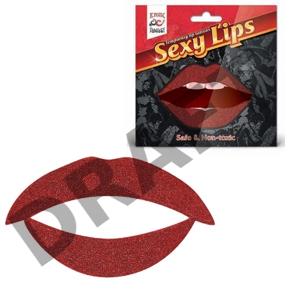 Lip Tattoo Красный блеск
