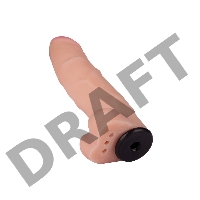 Реалистичная насадка харнесс REAL Standard - 17,5 см.