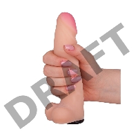 Реалистичная насадка харнесс REAL Standard - 17,5 см.