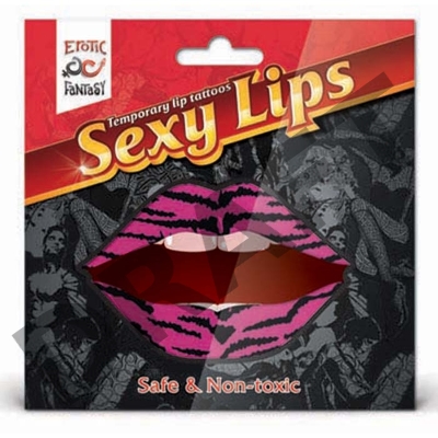 Lip Tattoo Тигровый розовый