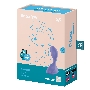 Фиолетовая анальная вибропробка Sweet Seal - 11,2 см.