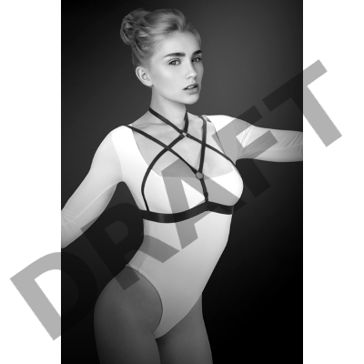 Bijoux Pour Toi Фиксация: упряжь на грудь Алисса Harnais de poitrine elastique Alyssa