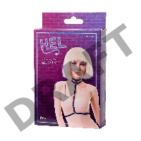 Стреп H.E.L. Ava, текстиль, черный, OS