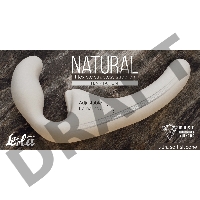 Гнущийся безремневой страпон Natural Temptation Biege 5011-01lola