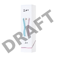 Вибратор, Sirens, Venus, силикон, розовый, 22 см