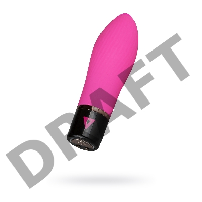 Нереалистичный вибратор Lil'Vibe, силикон, розовый, 10 см