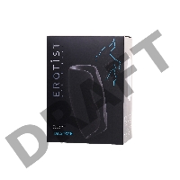 Перезаряжаемый мастурбатор Erotist Hailstorm, силикон, черный, 14,7 см.