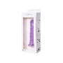 Фиолетовый фаллоимитатор Distortion - 18 см.