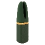 Зеленый вибратор Luxurious Split Tip Vibrator - 13,1 см.