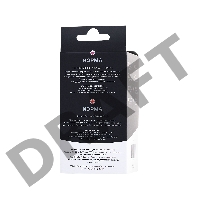 Анальная втулка POPO Pleasure by TOYFA со стразом S, силикон, черная, 7,2 см, Ø 2,8 см, 25 г