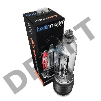 Гидропомпа Bathmate Hydromax 9 прозрачная