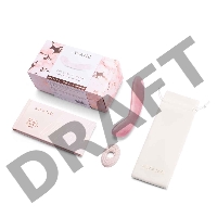 Массажер для G-точки le WAND Crystal G-Wand розовый кварц