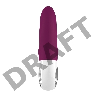 Вибратор Fun Factory MiSS BI, силикон, красный, 17 см