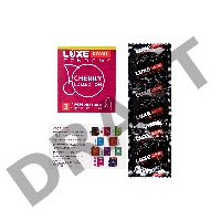 Презервативы с ароматом вишни LUXE Royal Cherry Collection - 3 шт.
