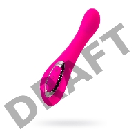 Вибратор Nalone Touch, силикон, розовый, 20 см