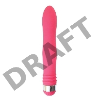 Розовый эргономичный вибратор Sexy Friend - 17,5 см.
