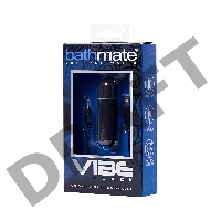 Вибропуля Bathmate Vibe Bullet Black, перезаряжаемая, водонепронецаемая, пластик, черная