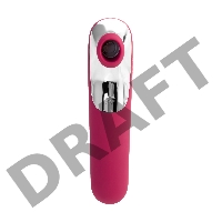 Вакуум-волновой бесконтактный стимулятор клитора Satisfyer Dual Love, силикон, красный, 16 см.