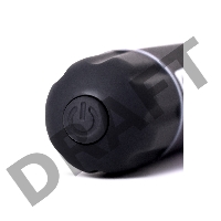 Вибропуля Bathmate Vibe Bullet Black, перезаряжаемая, водонепронецаемая, пластик, черная
