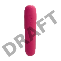 Вакуум-волновой бесконтактный стимулятор клитора Satisfyer Dual Love, силикон, красный, 16 см.