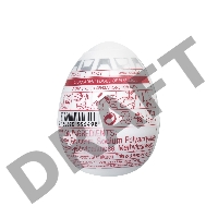 Нереалистичный мастурбатор TENGA №14 Boxy, TPE, белый, 6,1 см