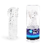 Закрытая прозрачная насадка на пенис Crystal Sleeve Faraon - 13,5 см.