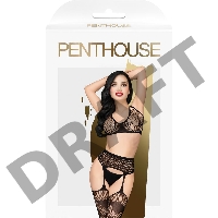 Комплект Penthouse Smoking gun Черный XL 4015514 (жен. комплект