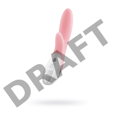 Вибратор Mystim Danny Divido силиконовый, розовый, 27 см