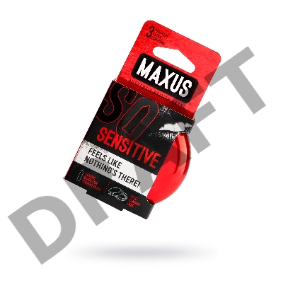 Презервативы MAXUS Ультратонкие в железном кейсе  № 3, 18 см