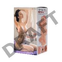 Мастурбатор реалистичный KOKOS ELEGANCE.005, TPR, бежевый, 16 см
