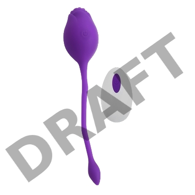 Перезаряжаемое Виброяйцо CNT Rosie Purple CNT-430010A