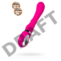 Вибратор JOS PILO с WOW-режимом, силикон, розовый, 20 см