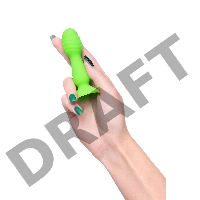 Анальная втулка A-Toys by TOYFA Terg, силикон, зеленый, 10 см