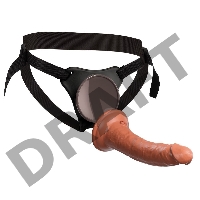 King Cock Ellite Comfy Страпон c фаллоимитатором